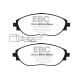 Freni EBC EBC Pastiglie anteriori Redstuff Ceramic DP32127C | race-shop.it