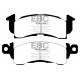 Freni EBC EBC Pastiglie anteriori Redstuff Ceramic DP31145C | race-shop.it