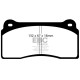Freni EBC EBC Pastiglie anteriori Redstuff Ceramic DP31110C | race-shop.it