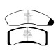 Freni EBC EBC Pastiglie anteriori Redstuff Ceramic DP31151C | race-shop.it