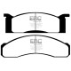 Freni EBC EBC Pastiglie anteriori Redstuff Ceramic DP31158C | race-shop.it