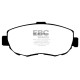 Freni EBC EBC Pastiglie anteriori Redstuff Ceramic DP31223C | race-shop.it