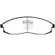 Freni EBC EBC Pastiglie anteriori Redstuff Ceramic DP31082C | race-shop.it