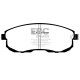 Freni EBC EBC Pastiglie anteriori Redstuff Ceramic DP31636C | race-shop.it