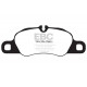 Freni EBC EBC Pastiglie anteriori Redstuff Ceramic DP32057C | race-shop.it