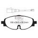 Freni EBC EBC Pastiglie freno Redstuff Ceramic DP32150C | race-shop.it