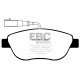 Freni EBC EBC Pastiglie anteriori Yellowstuff Street + Track DP41383R | race-shop.it