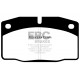 Freni EBC EBC Pastiglie anteriori Yellowstuff Street + Track DP4325R | race-shop.it