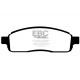 Freni EBC EBC Pastiglie freno Yellowstuff Street + Track DP41696/2R | race-shop.it