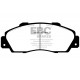 Freni EBC EBC Pastiglie anteriori Yellowstuff Street + Track DP4872R | race-shop.it