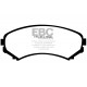 Freni EBC EBC Pastiglie freno Yellowstuff Street + Track DP41619R | race-shop.it