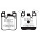 Freni EBC EBC Pastiglie posteriori Redstuff Ceramic DP32133C | race-shop.it