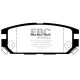 Freni EBC EBC Pastiglie posteriori Redstuff Ceramic DP3987C | race-shop.it