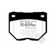 Freni EBC EBC Pastiglie posteriori Redstuff Ceramic DP3826C | race-shop.it