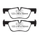 Freni EBC EBC Pastiglie posteriori Yellowstuff Street + Track DP42132R | race-shop.it