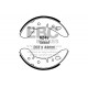 Freni EBC Ganasce freno anteriori EBC di ricambio 6249 | race-shop.it