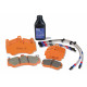 Freni EBC EBC Orange kit PLK1009R - pastiglie freno, tubi freno, liquido freno | race-shop.it