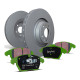 Freni EBC Kit anteriore EBC PD01KF719 - Dischi Premium OE + pastiglie freno Greenstuff | race-shop.it