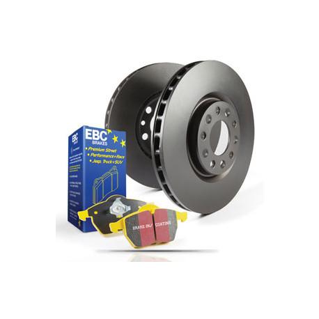 Freni EBC Kit posteriore EBC PD03KR151 - Dischi Premium OE + pastiglie Yellowstuff | race-shop.it