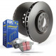 Freni EBC Kit anteriore + posteriore EBC PD40K576 - Dischi Premium OE + pastiglie freno Ultimax OE | race-shop.it