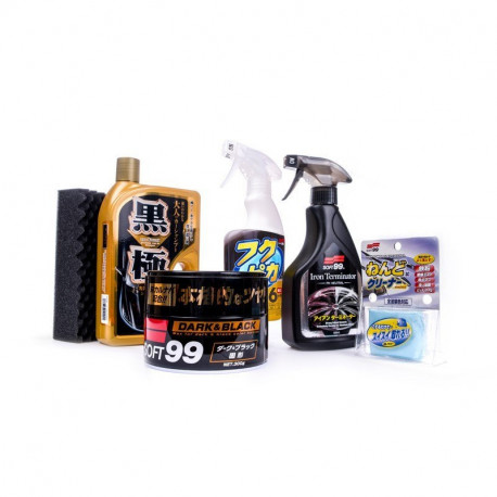 Autodetailing sets Soft99 kit for dark paints | race-shop.it
