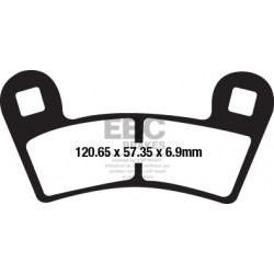 EBC Pastiglie freno Organic FA656TT