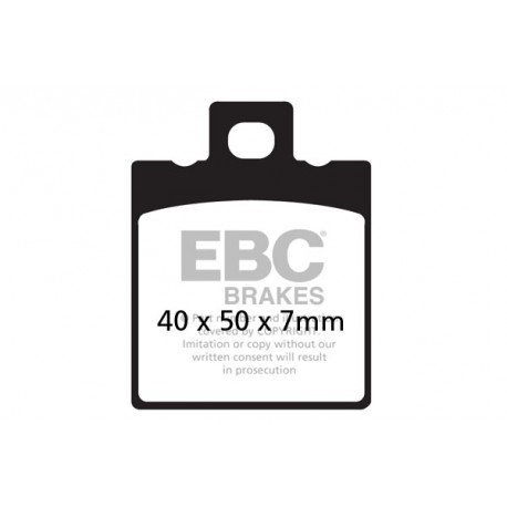 Freni EBC Moto EBC Pastiglie freno Organic FA047 | race-shop.it