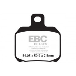 EBC Pastiglie freno SFA Scooter Organic SFA266