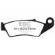 Freni EBC Moto EBC Pastiglie freno Organic FA185TT | race-shop.it