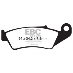 EBC Pastiglie freno Carbon TT FA185TT