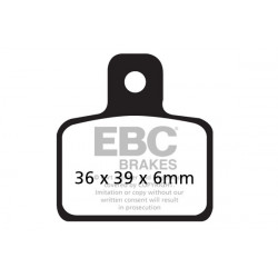 EBC Pastiglie freno Organic FA351TT