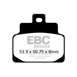 EBC Pastiglie freno Organic SFA301