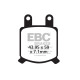 Freni EBC Moto EBC Pastiglie freno Organic FA FA076 | race-shop.it