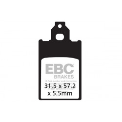 EBC Pastiglie freno SFA Scooter Organic SFA116