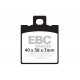 Freni EBC Moto EBC Pastiglie freno Organic SFA047 | race-shop.it