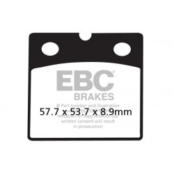 EBC Pastiglie freno Organic FA FA171