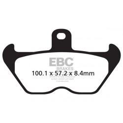 EBC Pastiglie freno Organic FA FA407