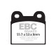 Freni EBC Moto EBC Pastiglie freno Organic FA FA057 | race-shop.it