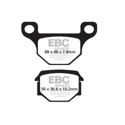 EBC Pastiglie freno SFA Scooter Organic SFA093