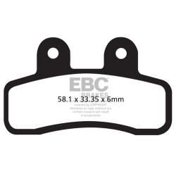 EBC Pastiglie freno Organic FA FA448