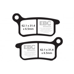 EBC Pastiglie freno Organic FA357TT