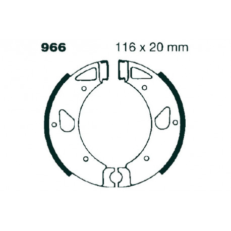Freni EBC Moto EBC Pastiglie freno anteriori Organic 805 | race-shop.it