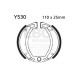 Freni EBC Moto EBC Ganasce freno Plain Y530 | race-shop.it
