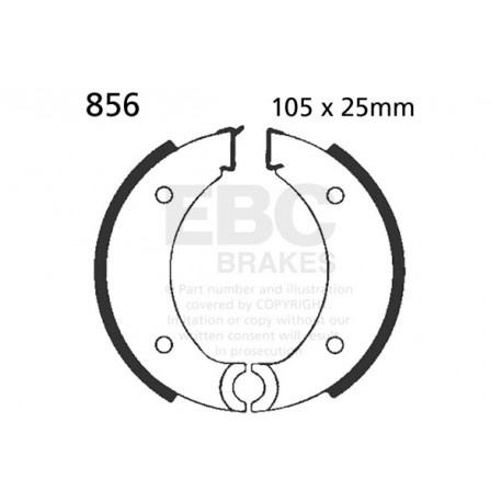 Freni EBC Moto EBC Pastiglie freno anteriori Organic 805 | race-shop.it