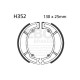 Freni EBC Moto EBC Ganasce freno Plain H352 | race-shop.it