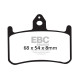 Freni EBC Moto EBC Pastiglie freno Organic FA FA187 | race-shop.it