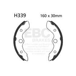 EBC Ganasce freno Plain H339