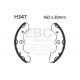 Freni EBC Moto EBC Ganasce freno Plain H347 | race-shop.it
