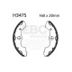 Freni EBC Moto EBC Ganasce freno Plain H347S | race-shop.it