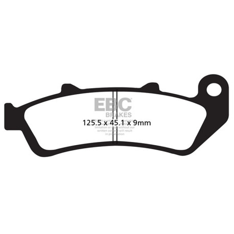 Freni EBC Moto EBC Pastiglie freno Organic FA FA189 | race-shop.it